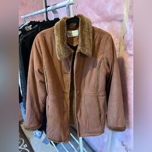 Fair Weather Brown Shearling Coat
